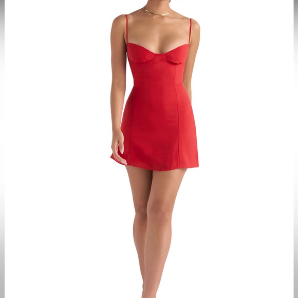 House of CB Dresses House Of Cb Red Christina Minidress Poshmark